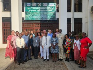 Workshop on “CLIMATE CRISIS ADAPTATION, LOCAL-LEVEL RESILIENCE AND CONFLICT: DYNAMICS, TRENDS AND PATTERNS”, organized by the University of Ghana, the Centre for Peace and Strategic Studies, University of Ilorin as well as the Peace Research Institute Frankfurt.